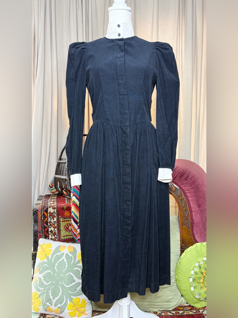 80s Wednesday Addams Dress